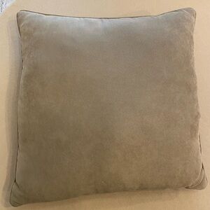 Pier 1 Imports Indoor/Outdoor Pillow in Taupe.